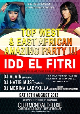East African eid party in Holland!